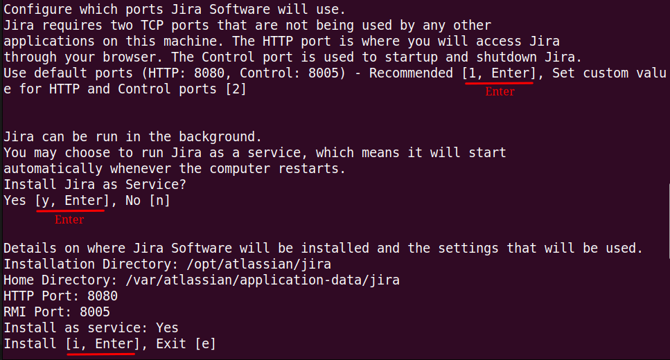 Install Jira from the terminal