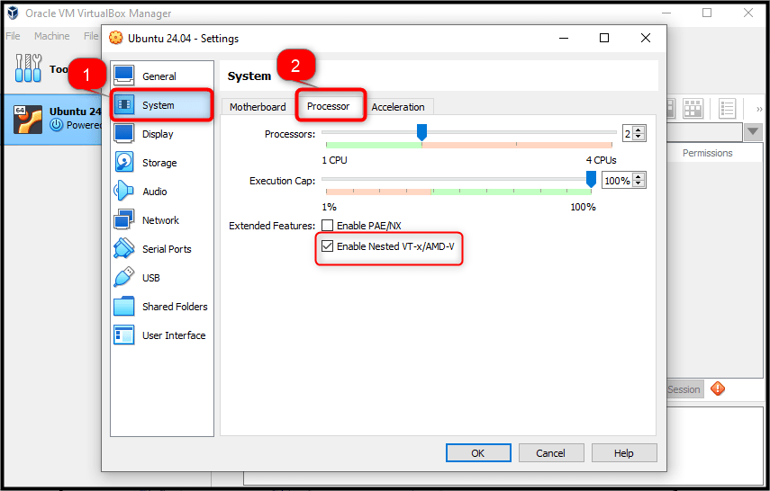 Checking nested virtualization is enabled or not