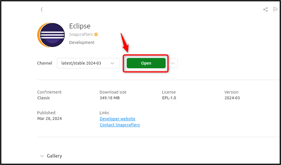 Launch the Eclipse IDE