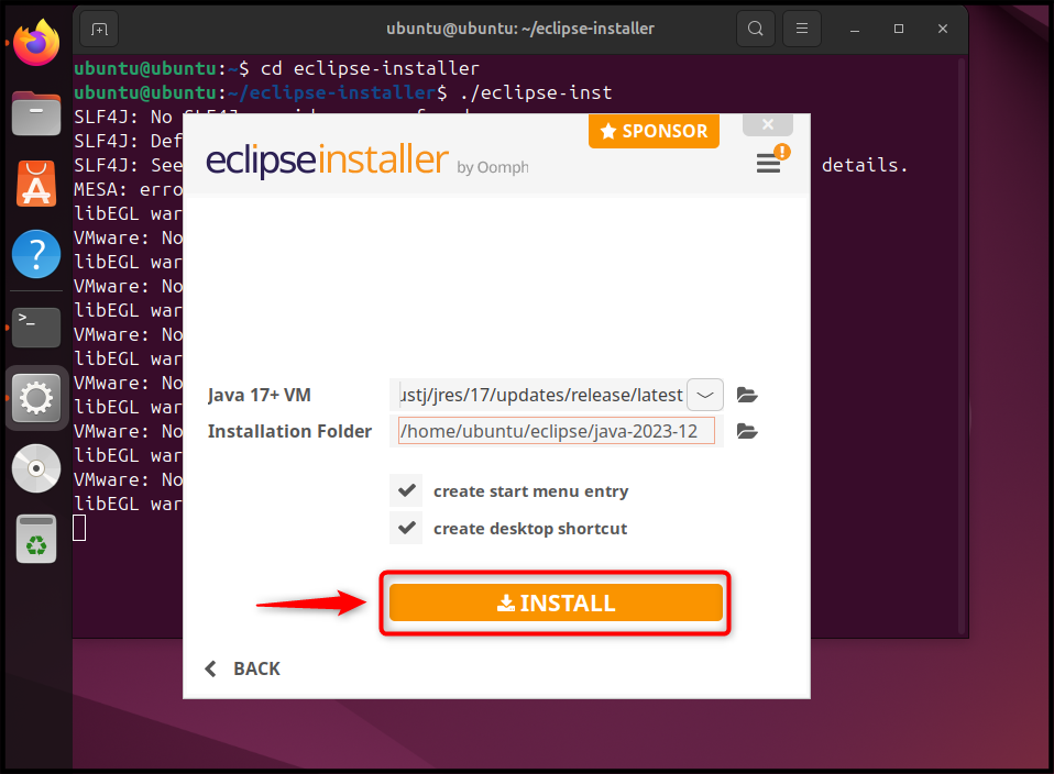 Select Java version for Eclipse IDE