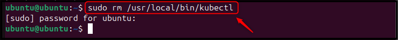 sudo rm /usr/local/bin/kubectl