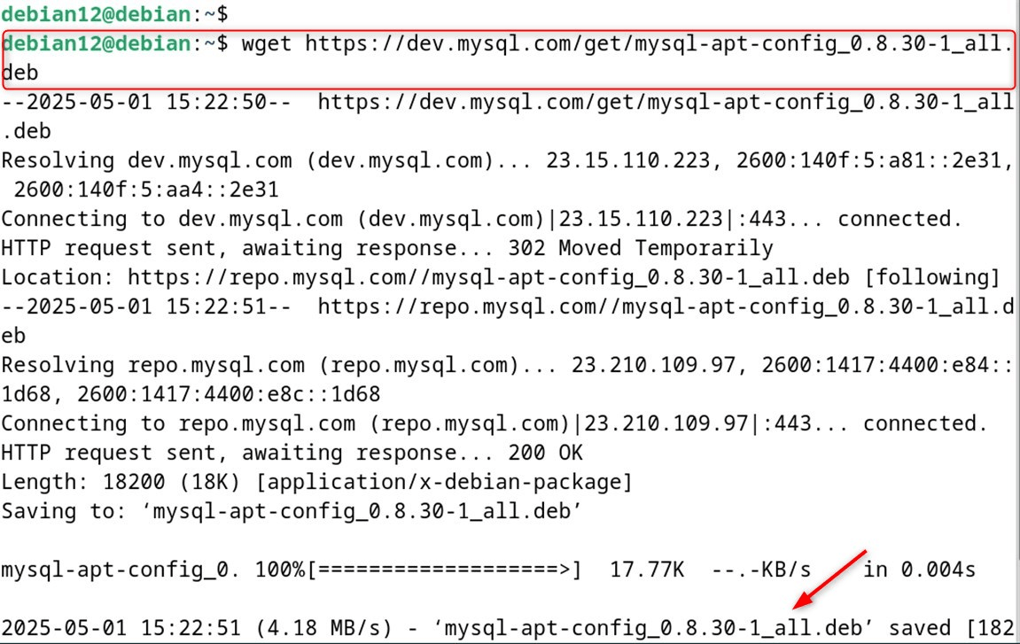 wget https://dev.mysql.com/get/mysql-apt-config_0.8.30-1_all.deb