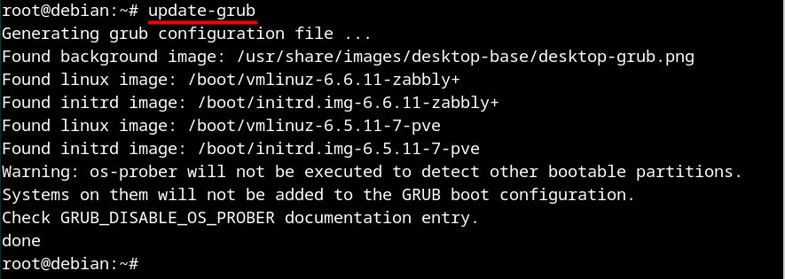 update-grub