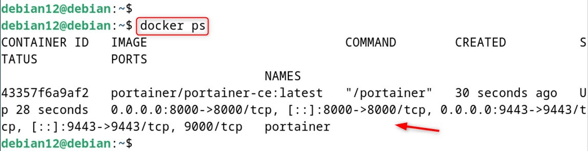 docker ps