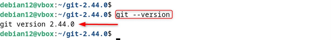 git --version