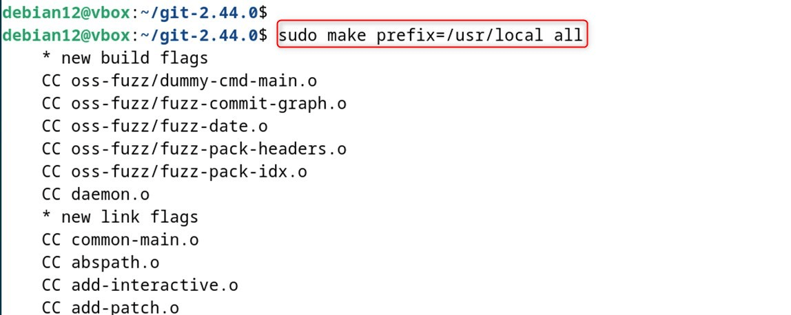 sudo make prefix=/usr/local all