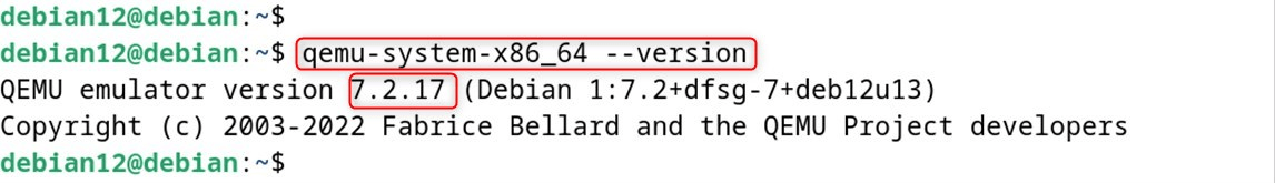 qemu-system-x86_64 -- version