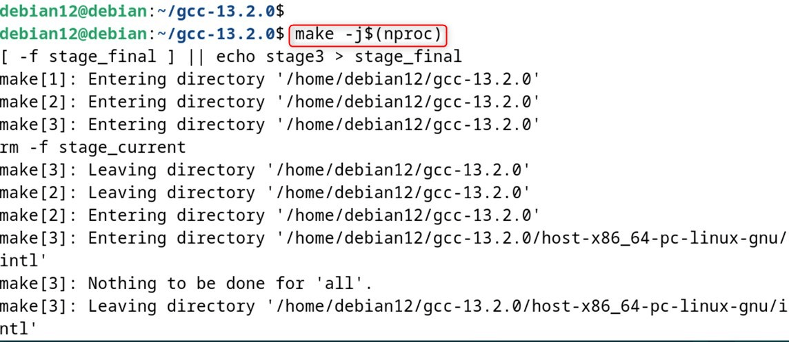 make -j$(nproc)