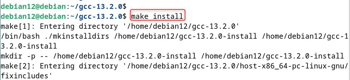 make install