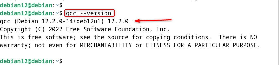 gcc --version