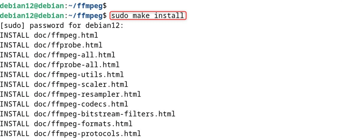 sudo make install