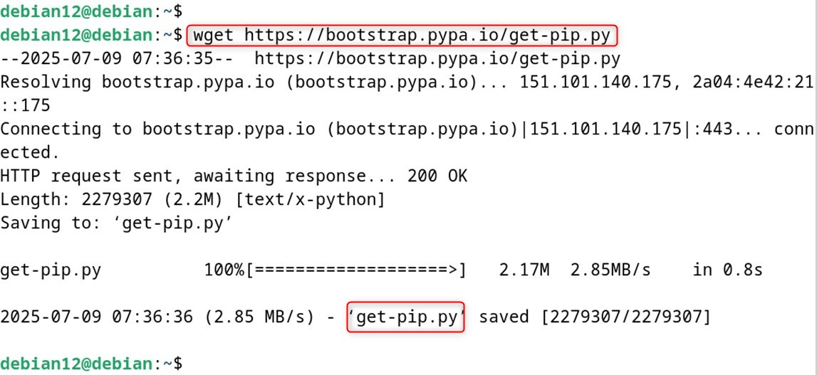 wget https://bootstrap.pypa.io/get-pip.py