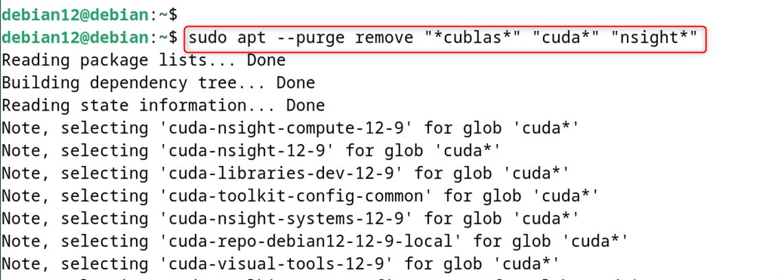 sudo apt --purge remove "*cublas*" "cuda*" "nsight*"