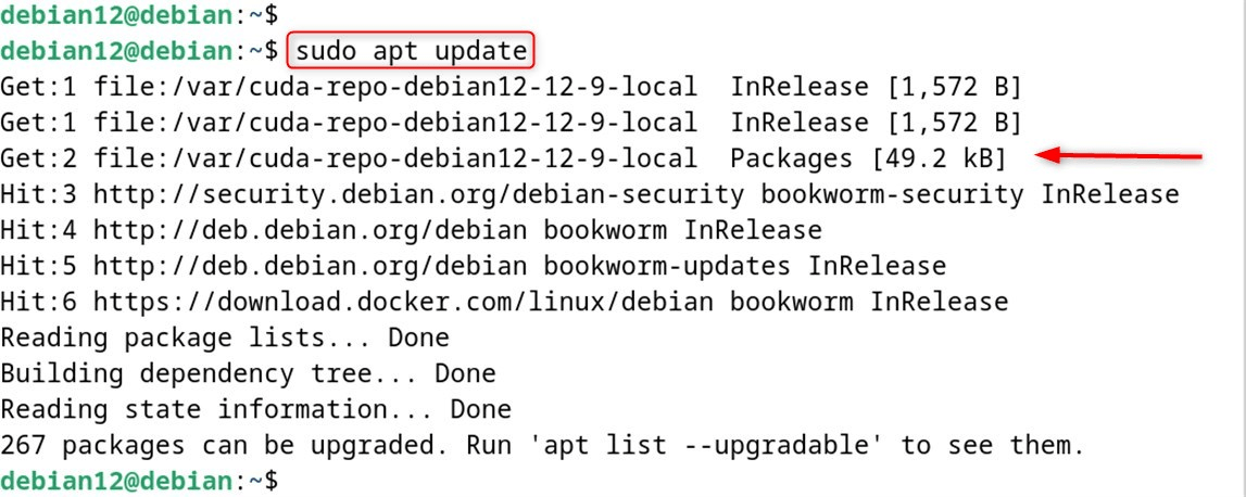 sudo apt update
