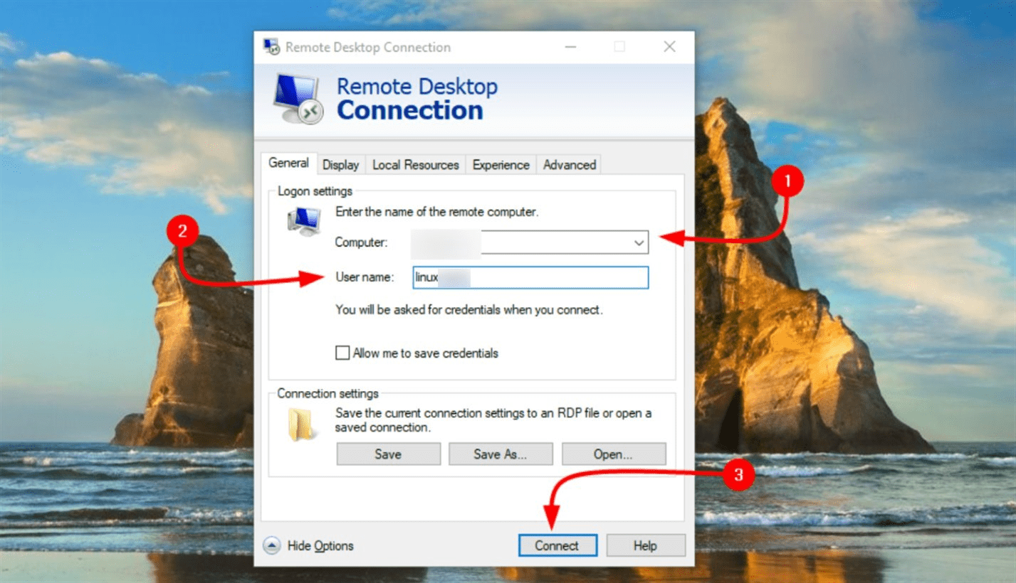 Connect to Debian 12 from Windows