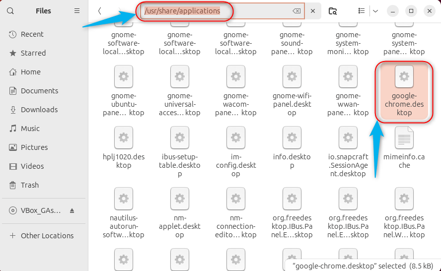 Create Chrome shortcut
