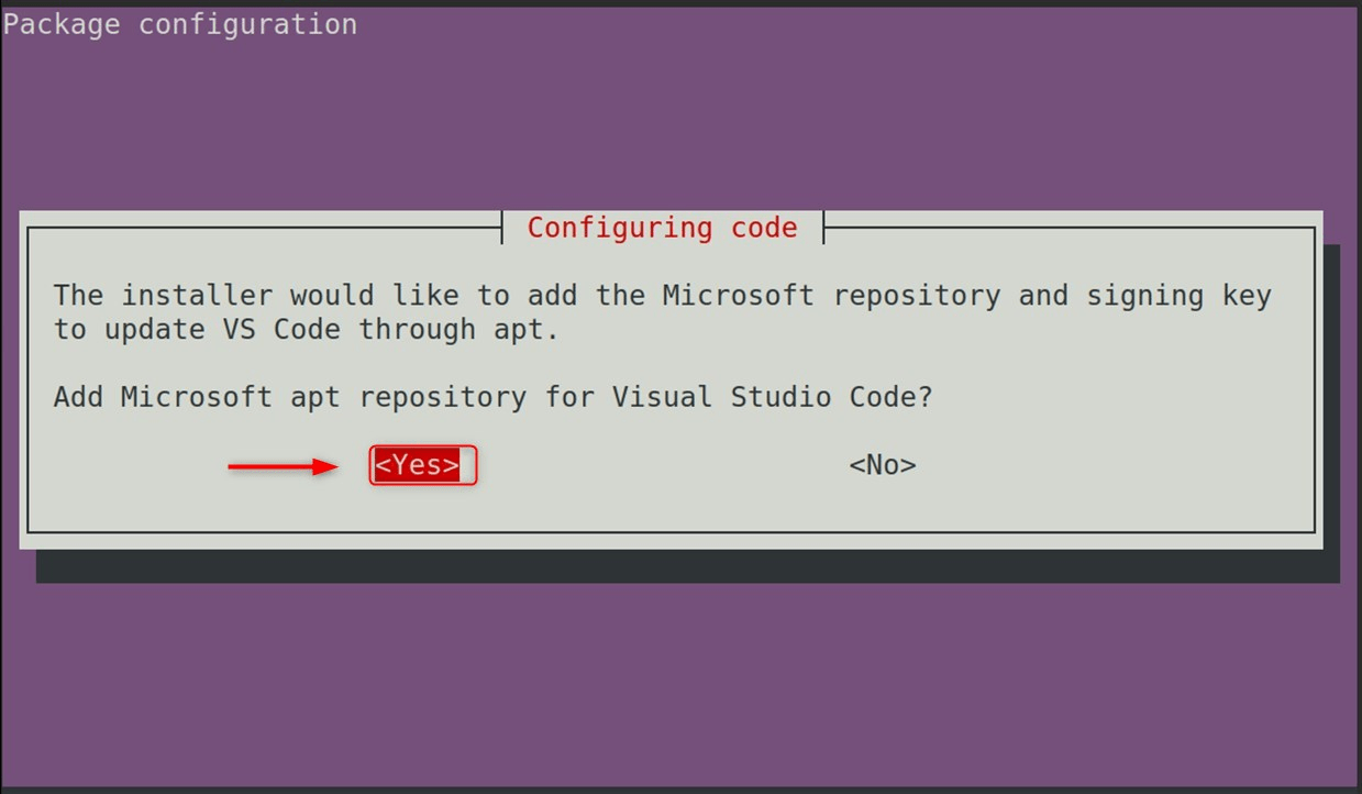 Add Microsoft repository and signing key