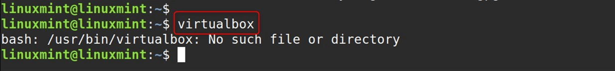 virtualbox