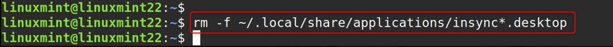 rm -f ~/.local/share/applications/insync*.desktop