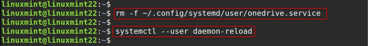 rm -f ~/.config/systemd/user/onedrive.service