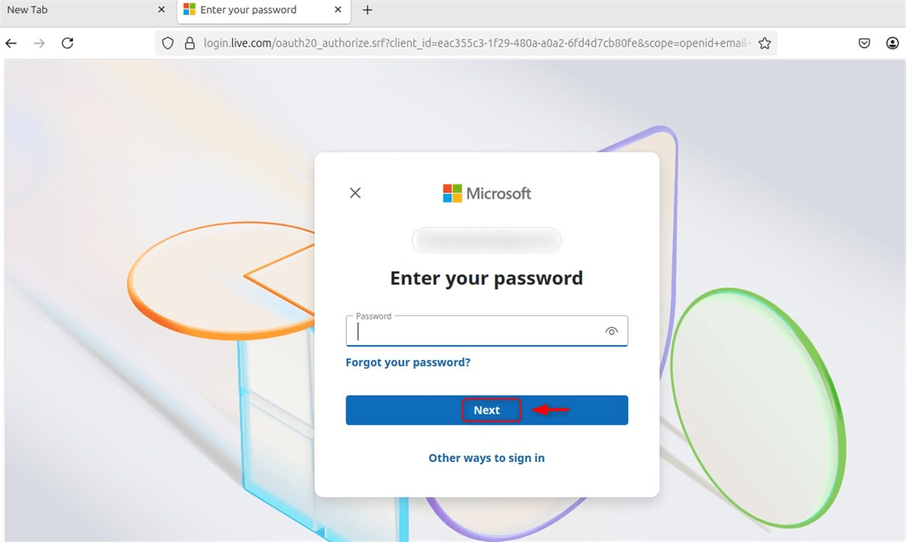 login with microsoft credentials