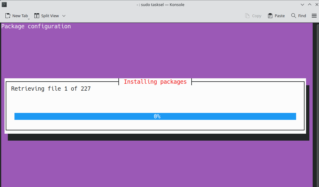 Install KDE plasma package