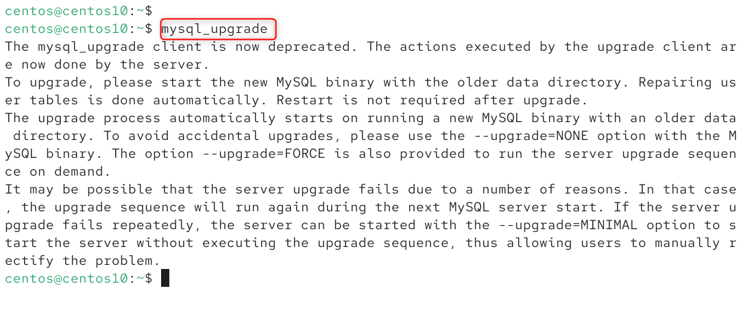 mysql_upgrade