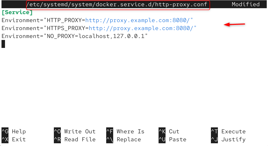 Configure Proxy for Systemd Services