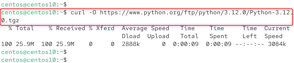 curl -O https://www.python.org/ftp/python/3.12.0/Python-3.12.0.tgz