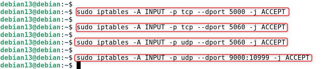 configure firewall for 3cx