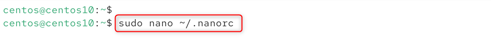 nano ~/.nanorc