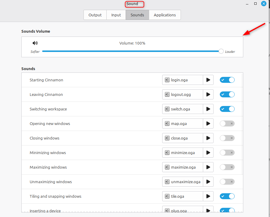 Linux mint 22 sound volume