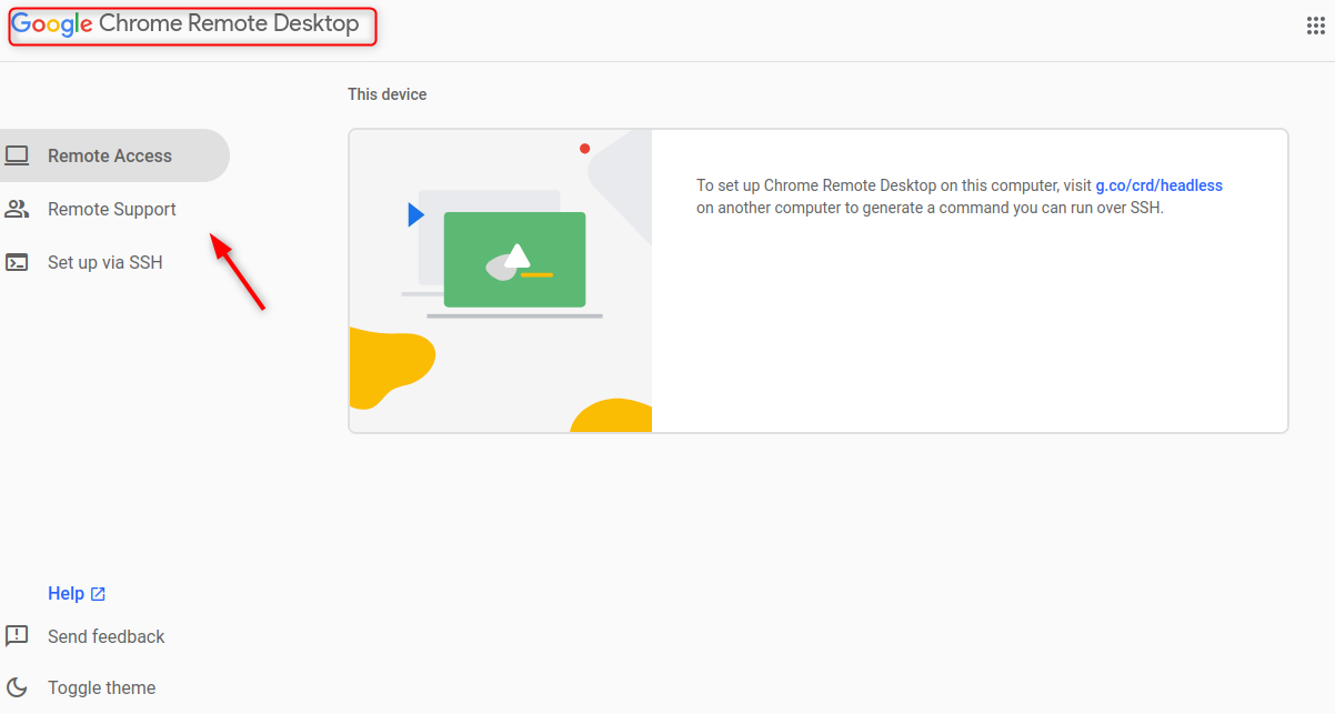 enable remote access