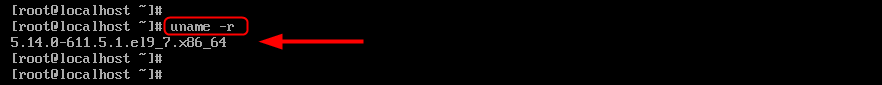 uname -r