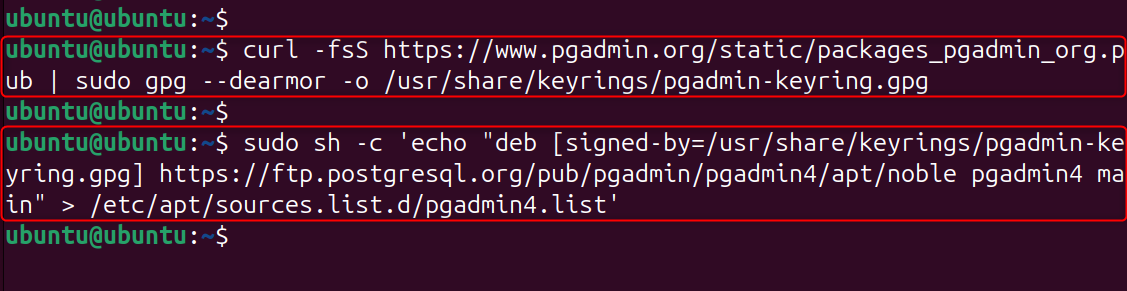 curl -fsS https://www.pgadmin.org/static/packages_pgadmin_org.pub | sudo gpg --dearmor -o /usr/share/keyrings/pgadmin-keyring.gpg