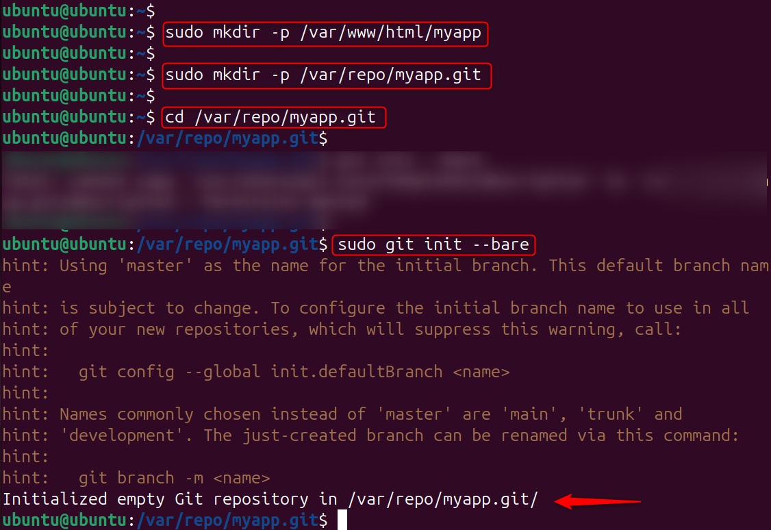 make directory mkdir