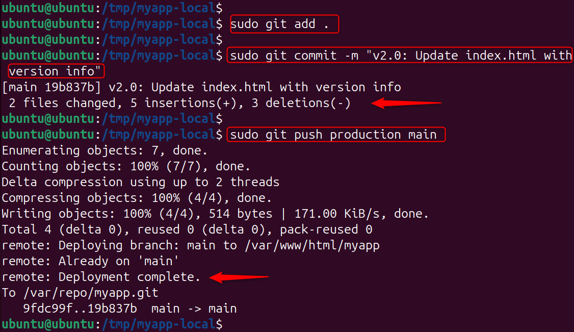 sudo git add .