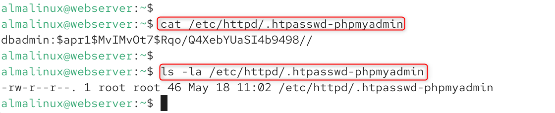 cat /etc/httpd/.htpasswd-phpmyadmin