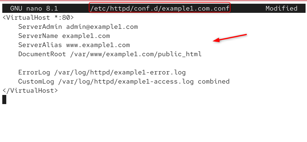 /etc/httpd/conf.d/example.com.conf