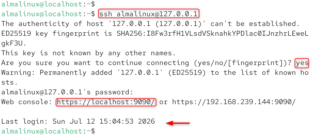 ssh username@your-server-ip