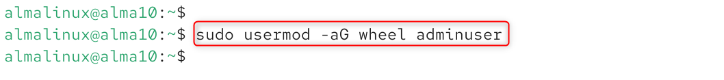 add new user to sudo group
