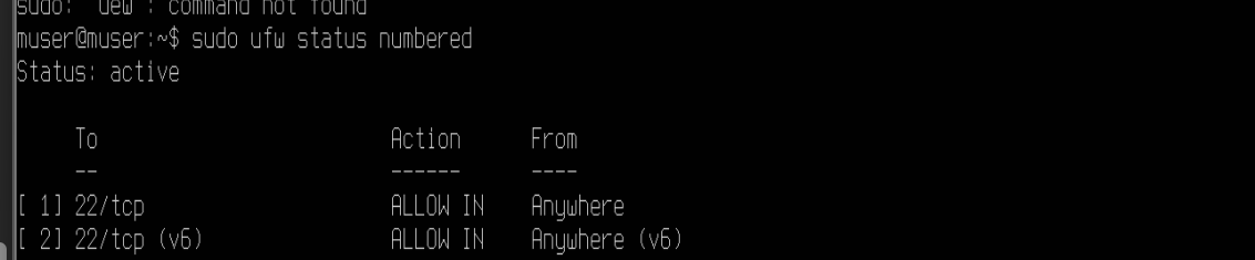 checking firewall rules