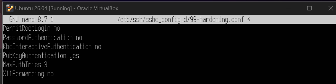 ssh configuration file