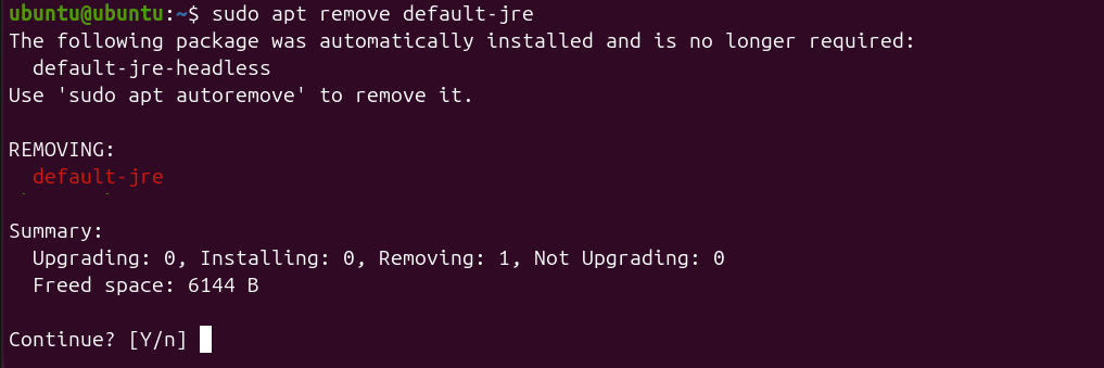 removing jre
