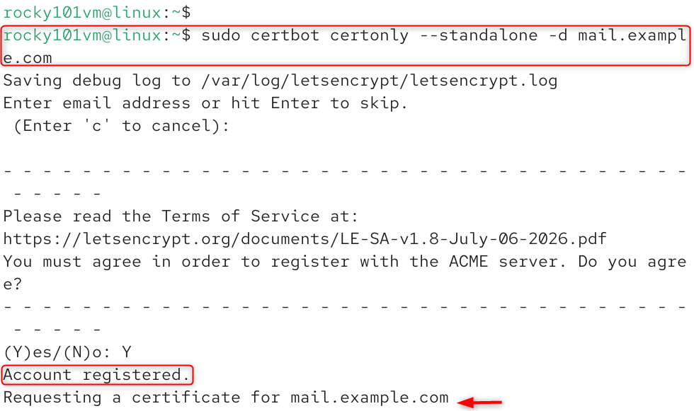 set up tls configuration