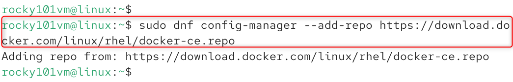 add official docker repository