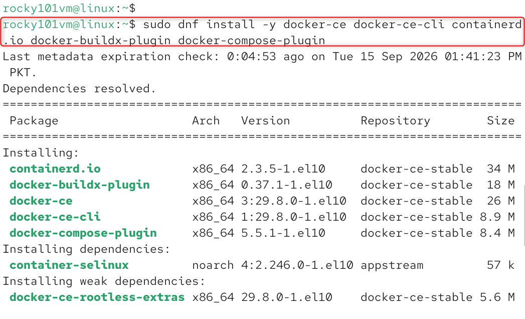 install docker engine