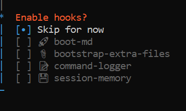 enable hooks?