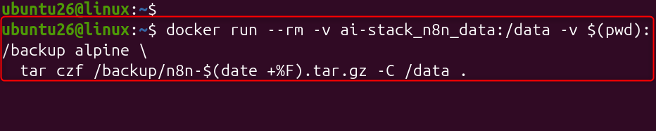 backup docker volumes