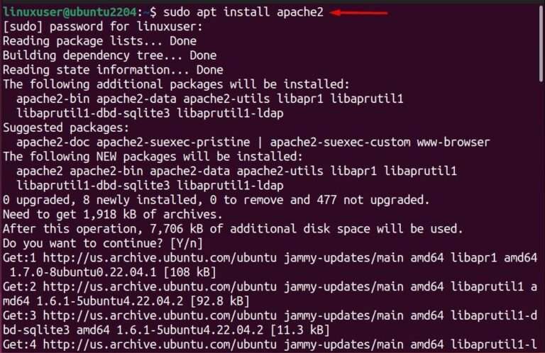 How to Install Apache Web Server on Ubuntu 22.04 - Greenwebpage Community